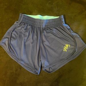 Huk performance shorts navy blue gym or beach